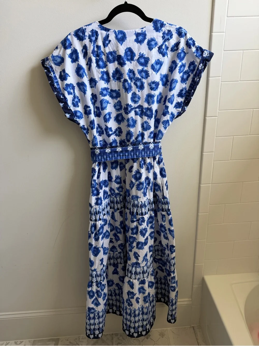 A&F Tiered Floral Maxi